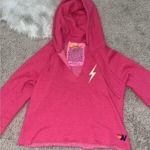 Aviator nation cropped hoodie